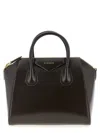 Givenchy Antigona Mini Top Handle Bag In Box Leather In Brown