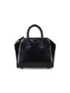 Givenchy Mini Elegant Leather Handbag In Black