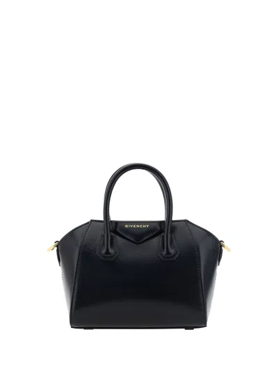 Givenchy Antigona Handbag In Nero/rosso