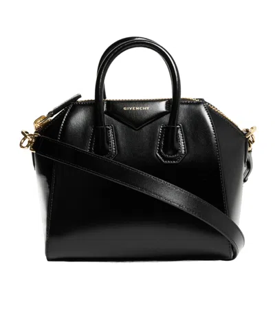 Givenchy Antigona Leather Bag In Black