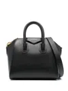 Givenchy Micro Antigona Shoulder Bag In Calf Leather In Black
