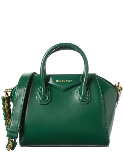 GIVENCHY GIVENCHY ANTIGONA LEATHER SATCHEL