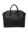 Givenchy Mini Antigona Bag In Grained Leather In Black