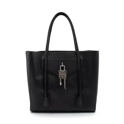 Givenchy Antigona Lock Soft Tote Bag In Black