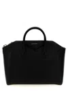 Givenchy Structured Mini Handbag In Full Grain Leather In Black
