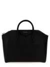 Givenchy Structured Mini Handbag In Full Grain Leather In Black