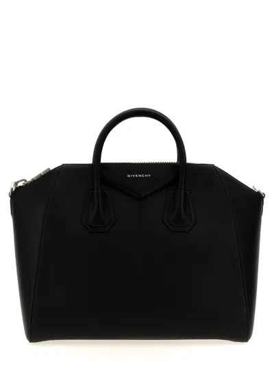 Givenchy Antigona Medium Handbag In Black