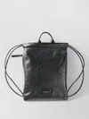 Givenchy Antigona Stamped Medium Drawstring Backpack In Black