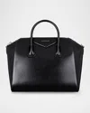 Givenchy Antigona Medium Top-handle Bag In Box Leather In Black