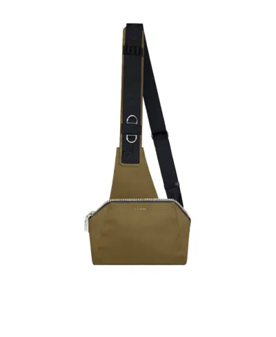 Givenchy Antigona Messenger Bag In Green
