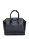 Givenchy Antigona Small Leather Tote In Black