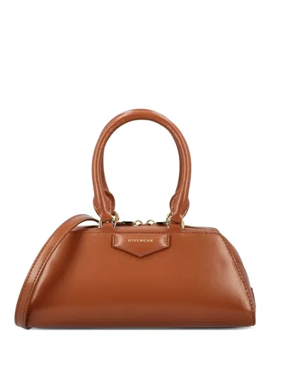 Givenchy Antigona Mini Bag In Brown