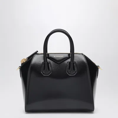 Givenchy Antigona Mini Bag In Black Box Leather