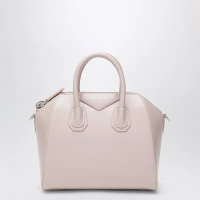 Givenchy Antigona Mini Box Calfskin Leather Bag In Pink