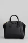 Givenchy Mini Elegant Leather Handbag In Black
