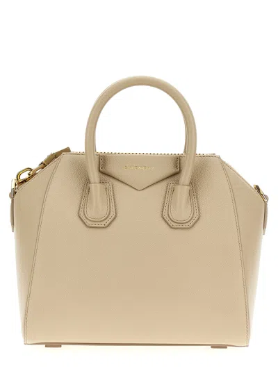 Givenchy Antigona Mini Handbag In Beige