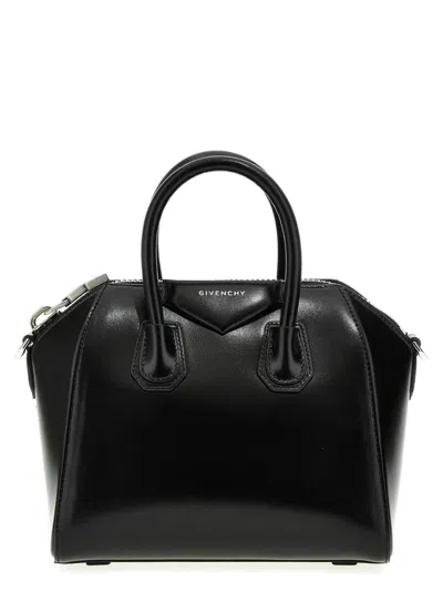 Givenchy 'antigona' Mini Handbag In Black