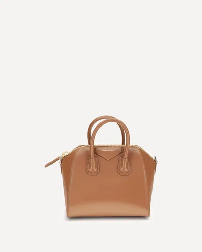 Givenchy Antigona Mini Handbag In Brown