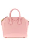 Givenchy Antigona Mini Top-handle Bag In Patent Leather In Pink