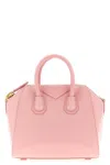 Givenchy Antigona Mini Top-handle Bag In Patent Leather In Pink