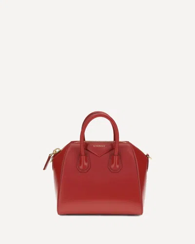 Givenchy Antigona Mini Handbag In Red