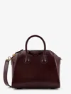 Givenchy Antigona Mini Leather Crossbody Bag In Red