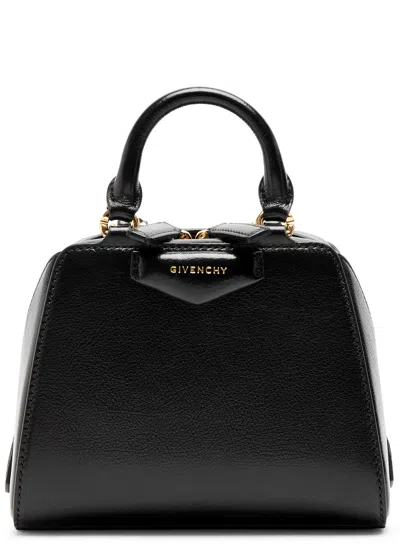 GIVENCHY GIVENCHY ANTIGONA NANO LEATHER TOP HANDLE BAG