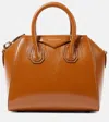 Givenchy Antigona Mini Leather Tote Bag In Brown