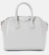 Givenchy Mini Antigona Bag In Aged Leather In Grey