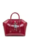 Givenchy Antigona Mini Lock Bag In Red