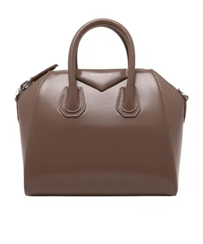 Givenchy Antigona Mini Top Handle Bag In Blue