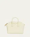 Givenchy Antigona Mini Top Handle Bag In Box Leather In 257 Natural Beige