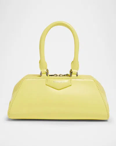 GIVENCHY ANTIGONA MINI TOP-HANDLE BAG IN BOX LEATHER