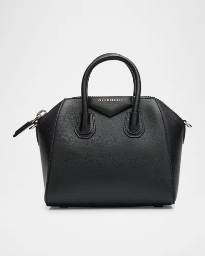 GIVENCHY ANTIGONA MINI TOP HANDLE BAG IN GRAINED LEATHER