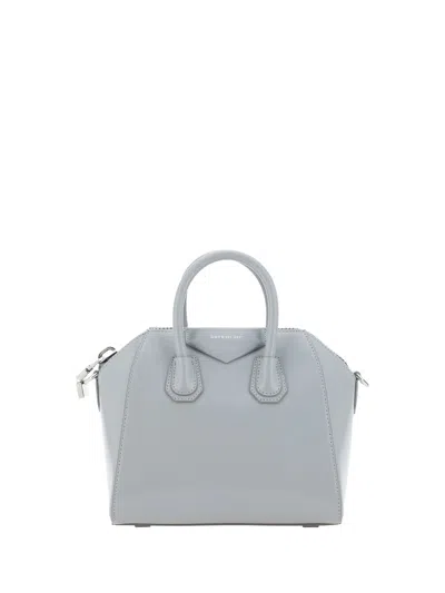 Givenchy Antigona Mini Tote Handbag In Grey
