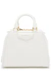 Givenchy Antigona Nano Leather Top Handle Bag In White