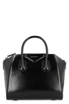 Givenchy Small Leather Shoulder Bag With Structured Silhouette In Black