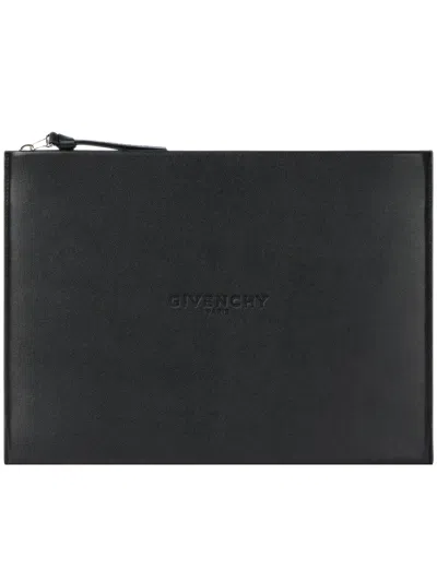 Givenchy Antigona Pouch In Black