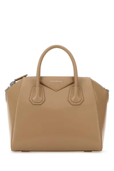 Givenchy Antigona Shoulder Bag In Brown