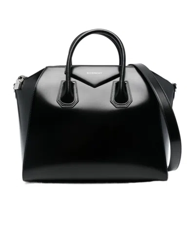 Givenchy Antigona Shoulder Bag In Black