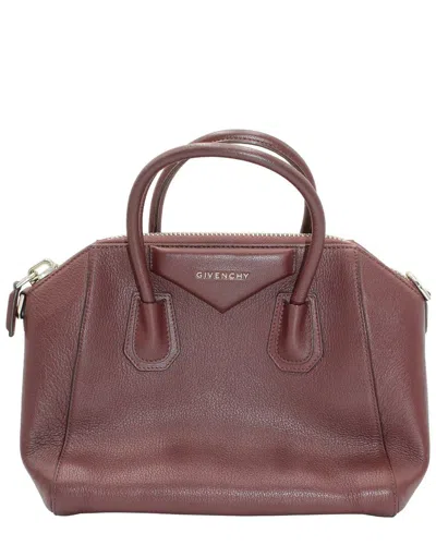Pre-owned Givenchy Antigona Small Bag (authentic Pre-loved) In Brown