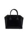 Givenchy Small Leather Shoulder Bag With Structured Silhouette In Black