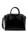 Givenchy Small Leather Shoulder Bag With Structured Silhouette In Black