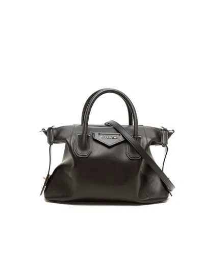 Pre-owned Givenchy Antigona Small Bag In Black