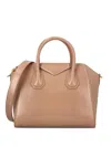 Givenchy Pink Antigona Mini Satchel In Pink