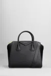 Givenchy Antigona Small Top Handle Bag In Grained Leather In Black