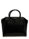 Givenchy Small Antigona Leather Top Handle Bag In Black