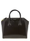 Givenchy Antigona Mini Top Handle Bag In Box Leather In Brown
