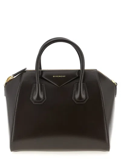 Givenchy 'antigona' Small Handbag In Black