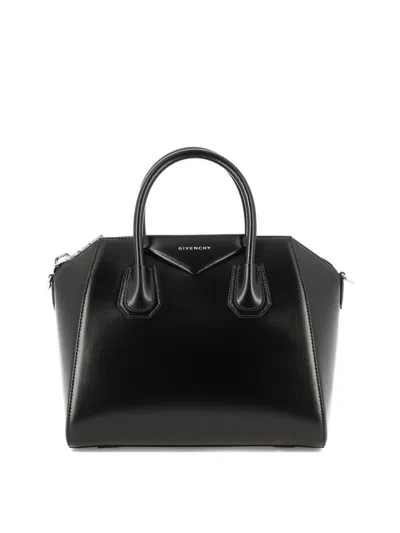 Givenchy "antigona Small" Handbag In Black